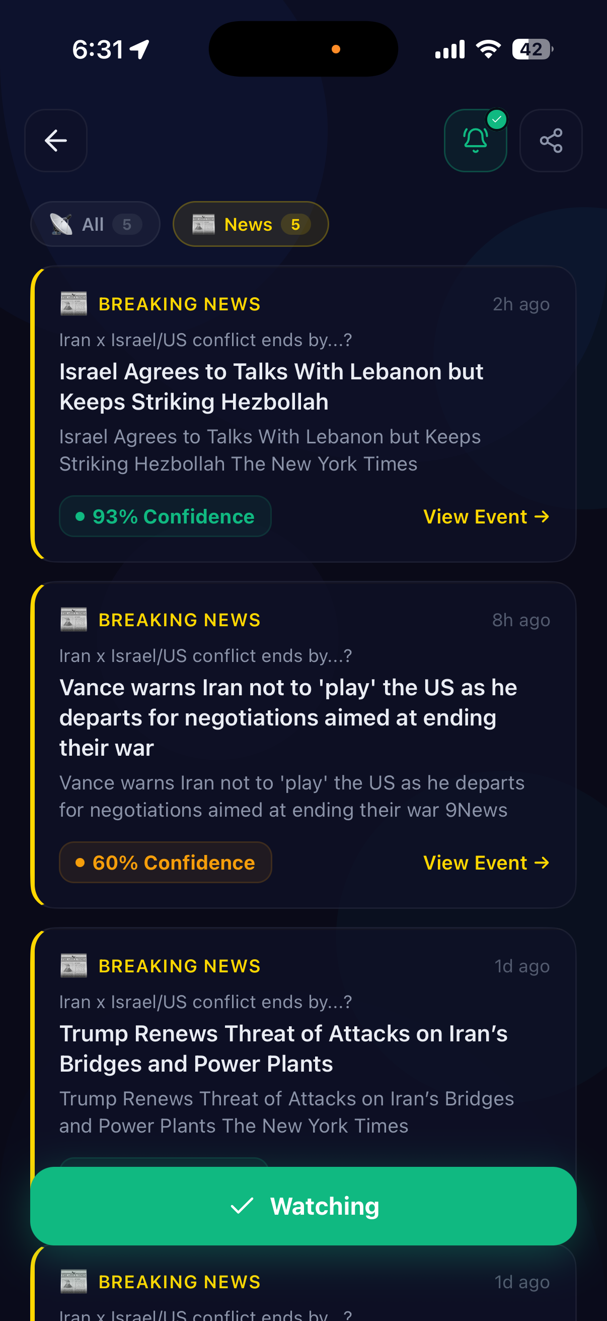 PolyWatch screenshot 3